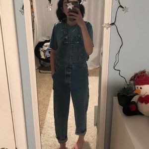 Vintage GUESS Women’s Carpenter Overalls Medium